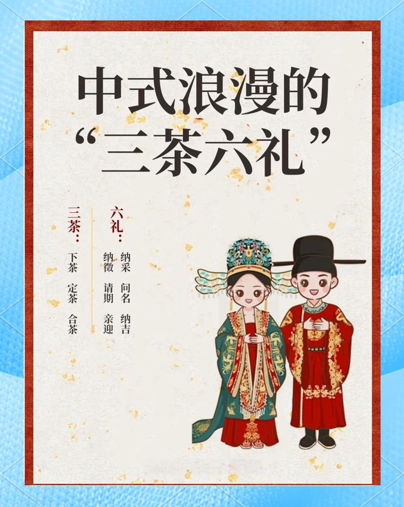 三茶六礼:中国传统婚礼习俗的魅力与传承